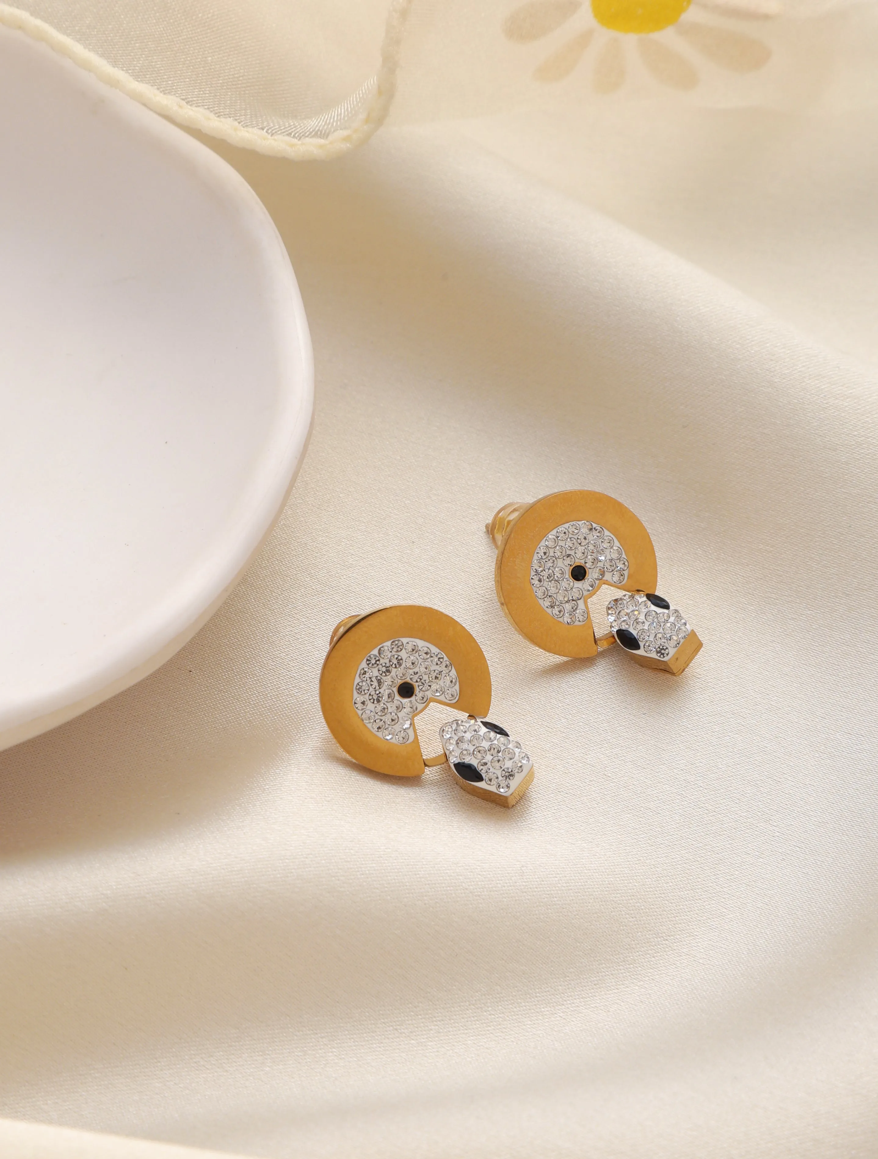 Statement Serpentine Studs