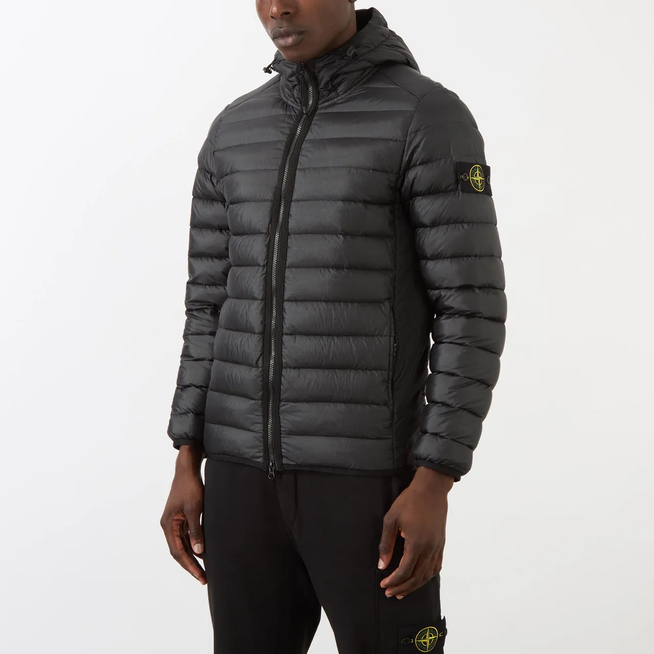 STONE ISLAND Casual Down Jacket - Black