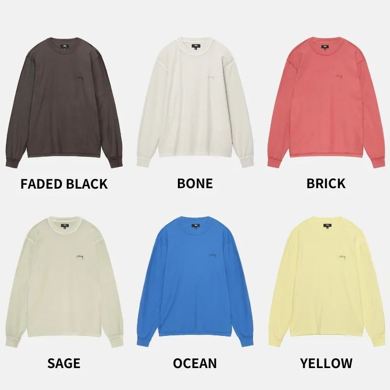 STUSSY  |Crew Neck Pullovers Unisex Street Style Long Sleeves Plain