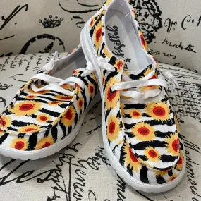 Sunflower 'Zebra' Gypsy Jazz Sneaker