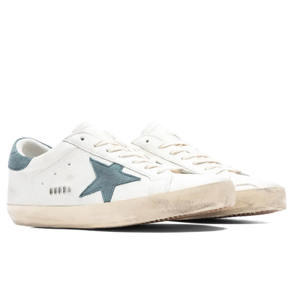 Super-Star Sneakers - White/Bottle Green