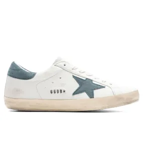 Super-Star Sneakers - White/Bottle Green