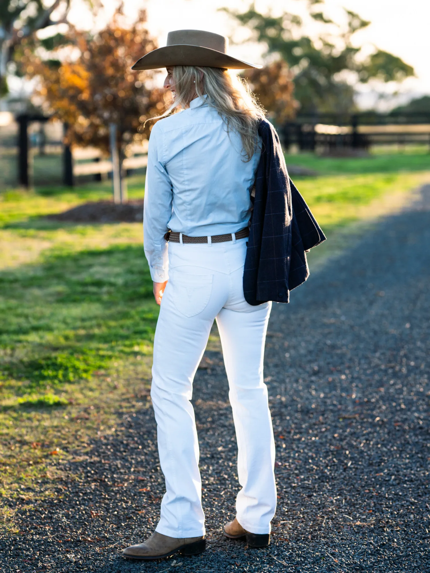 Tamworth White Horse Riding Jeans