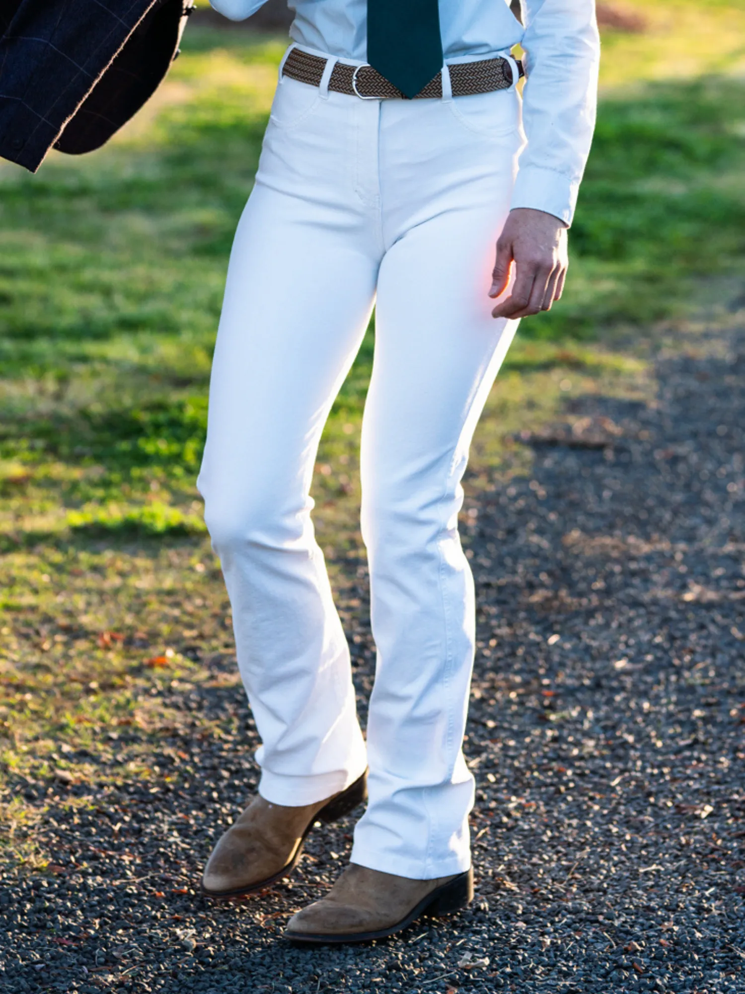 Tamworth White Horse Riding Jeans