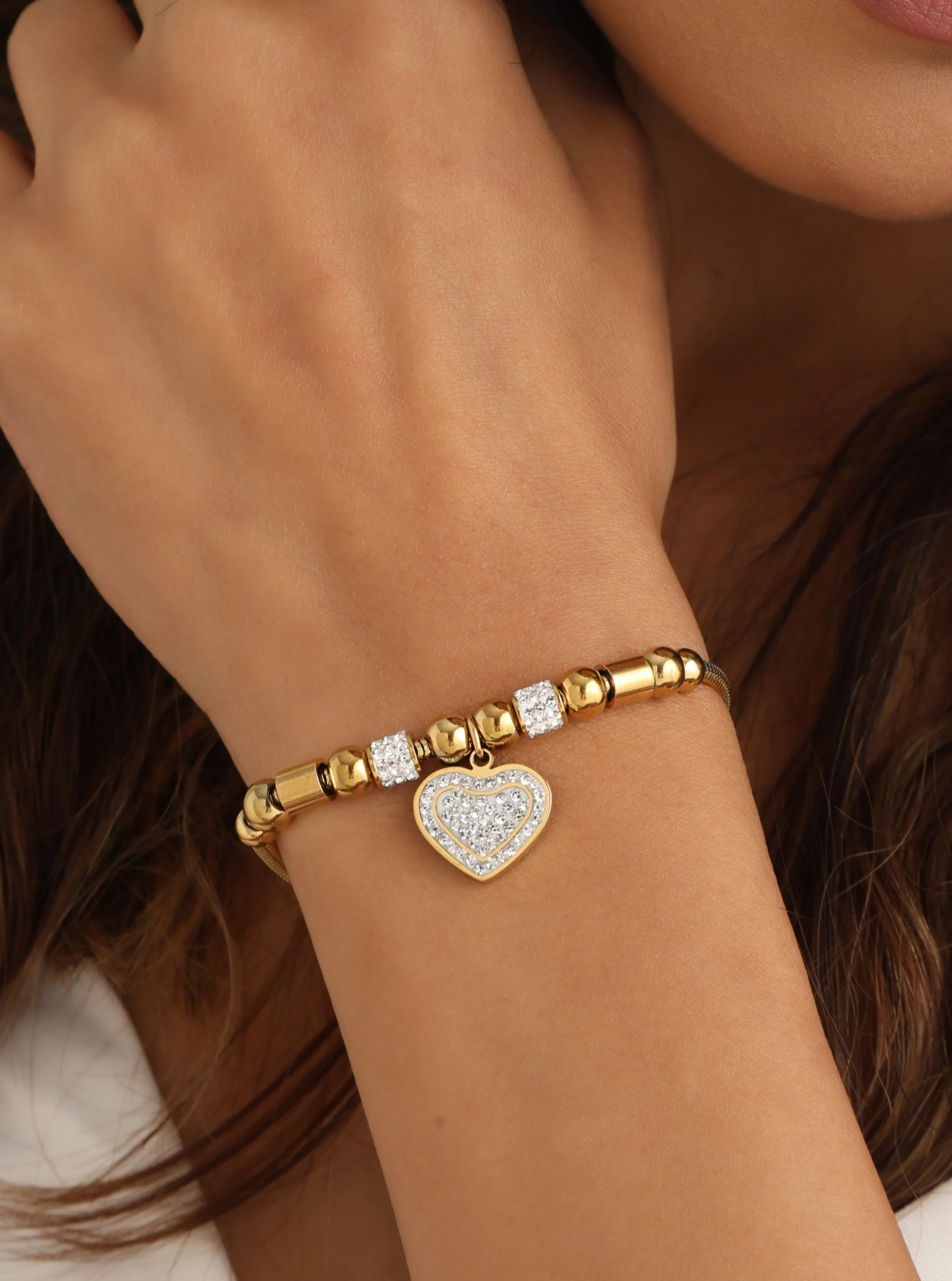 The Golden Kiss Bracelet