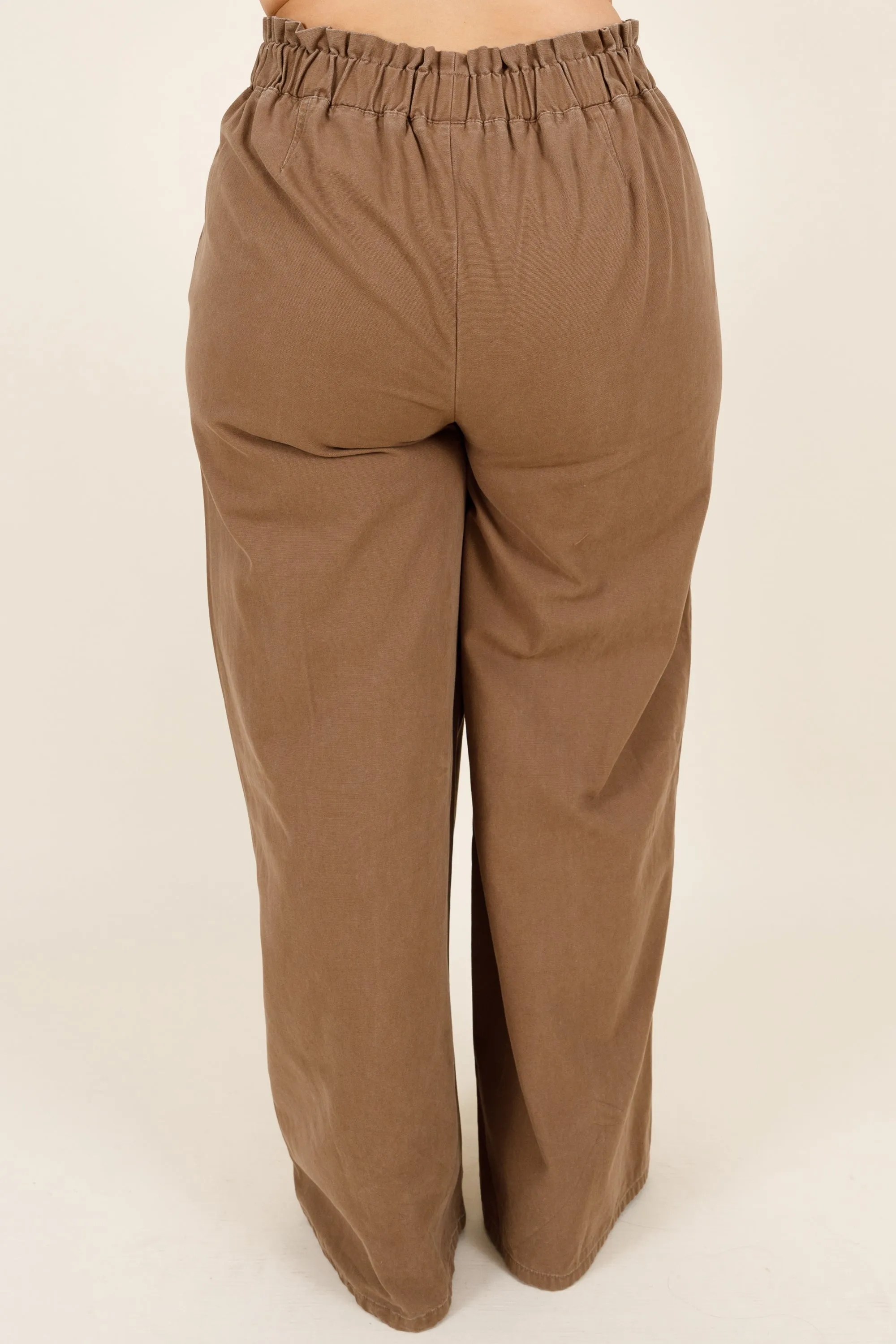 The Sweetest Destination Pants, Mocha