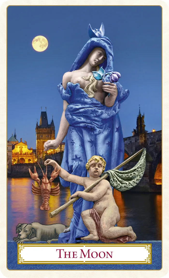 The Tarot of Prague. Limited edition LARGE FORMAT with wooden box.