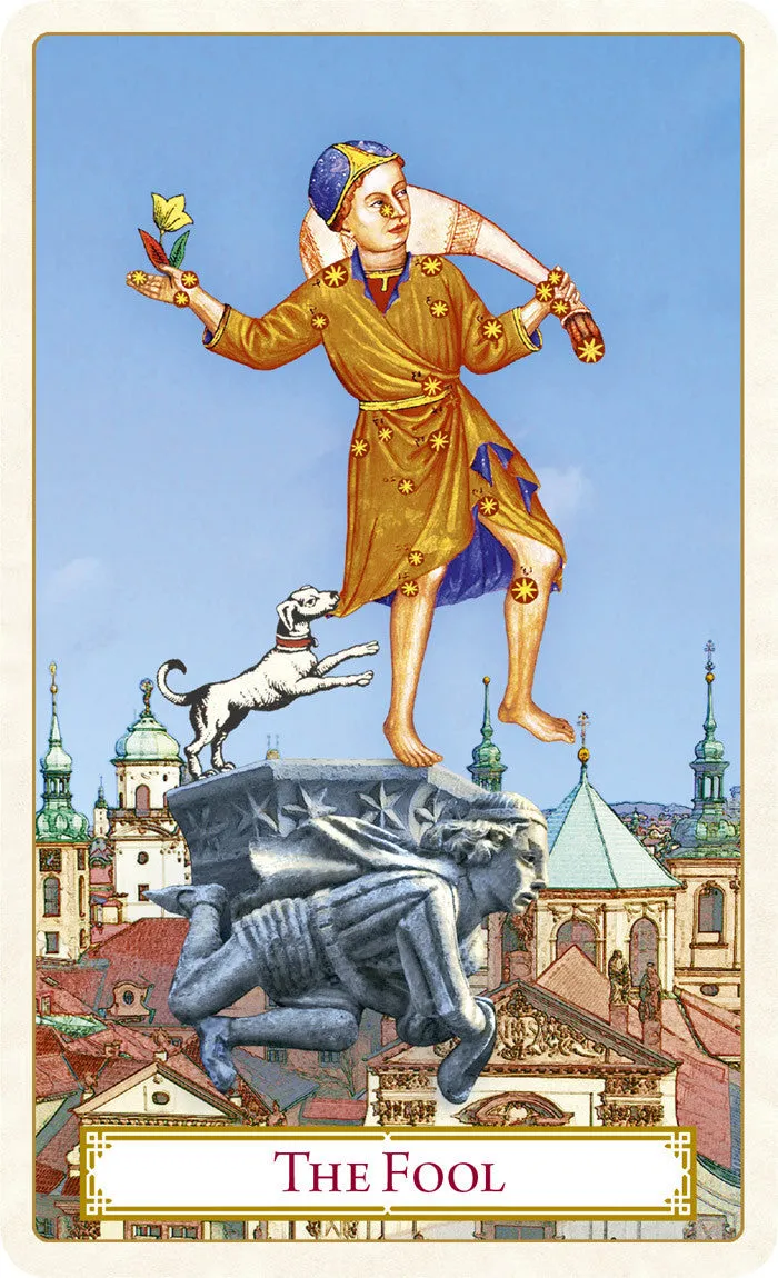 The Tarot of Prague. Limited edition LARGE FORMAT with wooden box.