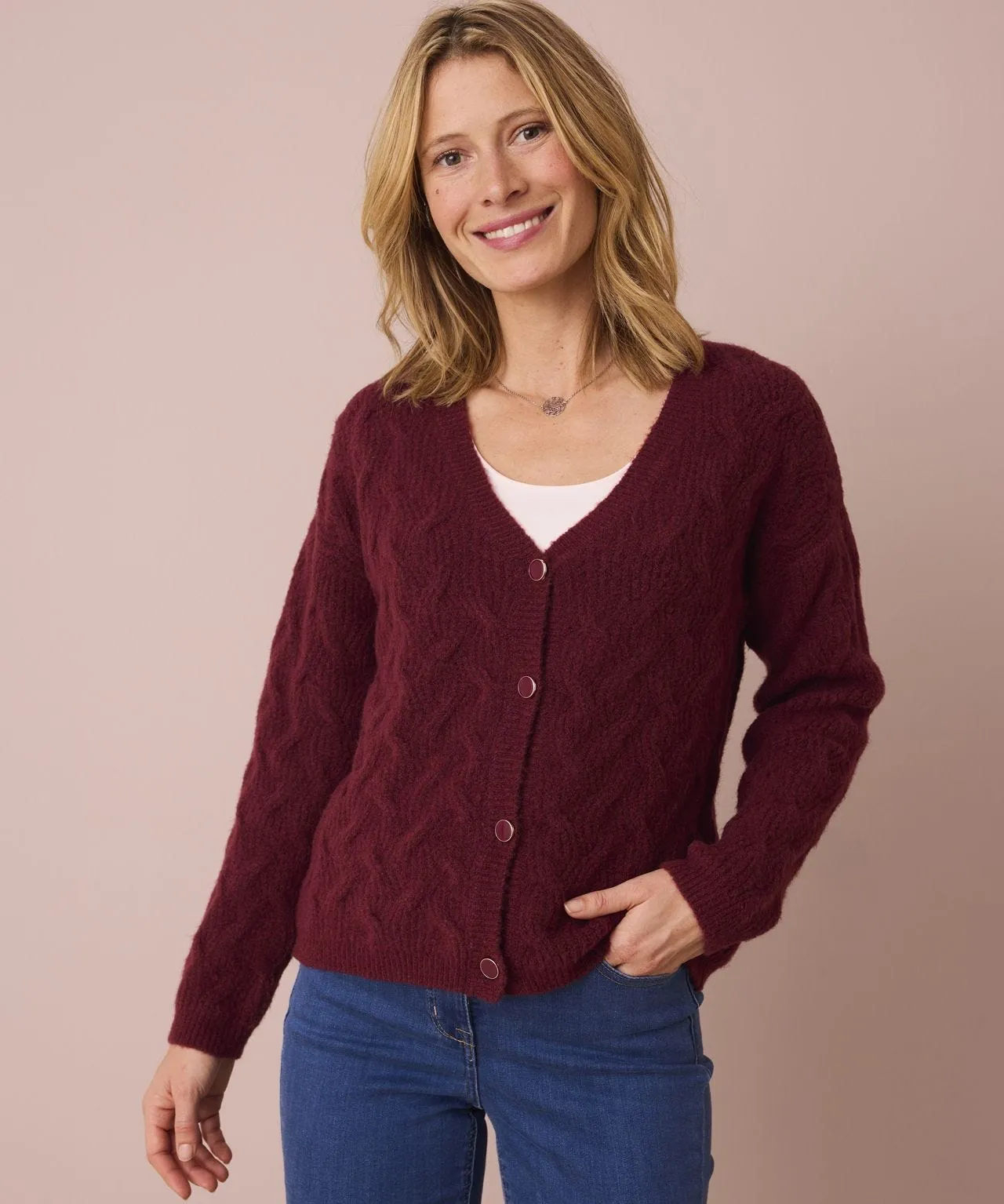 Toasty Thermal Cardigan