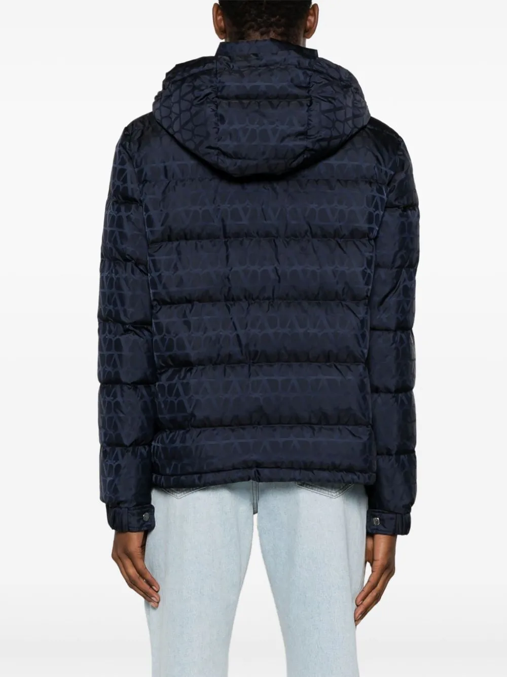 TOILE ICONOGRAPHE NYLON DOWN JACKET