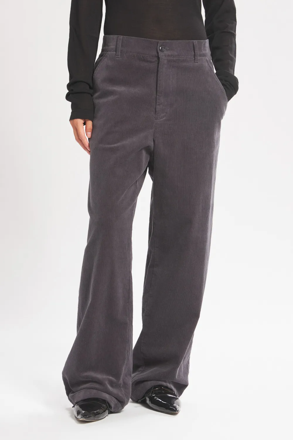 Trousers Ida Mille Grigio