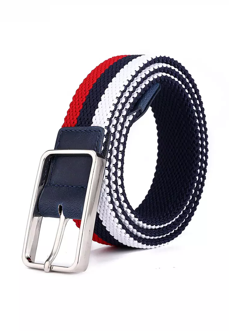 Twenty Eight Shoes Color Matching Casual Street Style Elastic Canvas Belt JW RD-3520