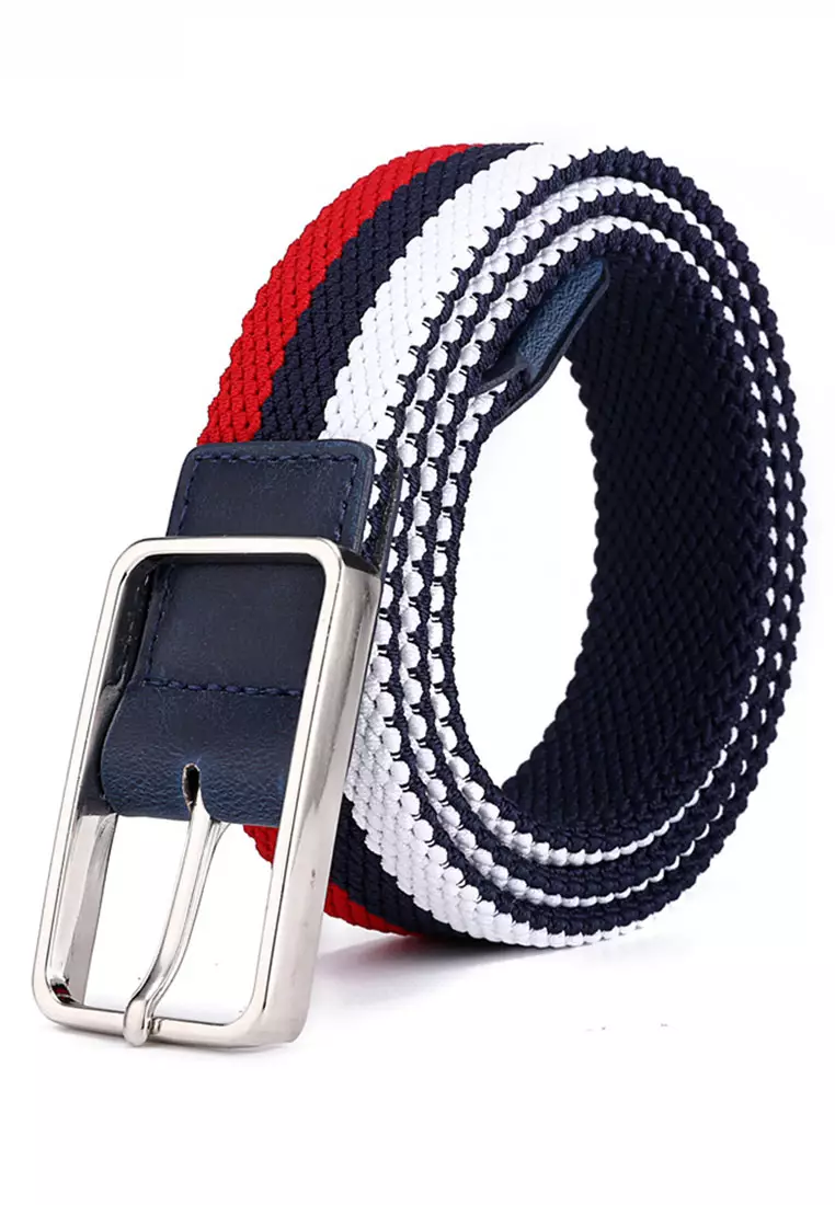 Twenty Eight Shoes Color Matching Casual Street Style Elastic Canvas Belt JW RD-3520