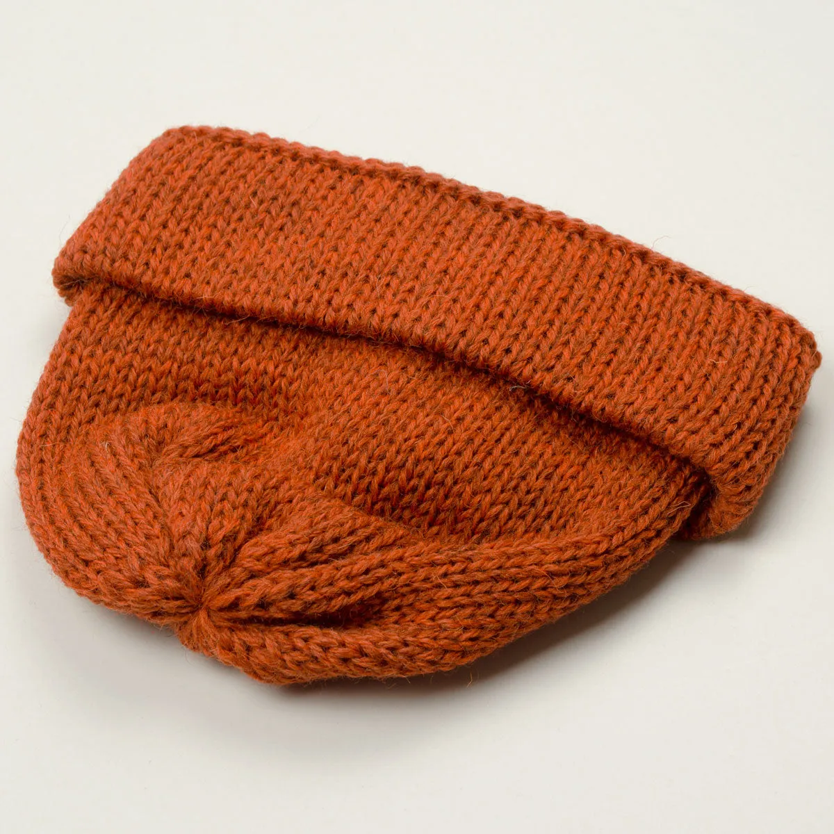 Universal Works - Short Watch Cap Kilcarra Wool - Rust