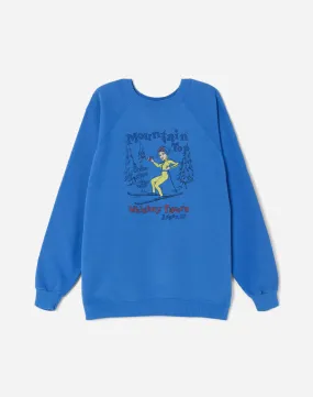 Upcycled Aspen Sweatshirt - Blue