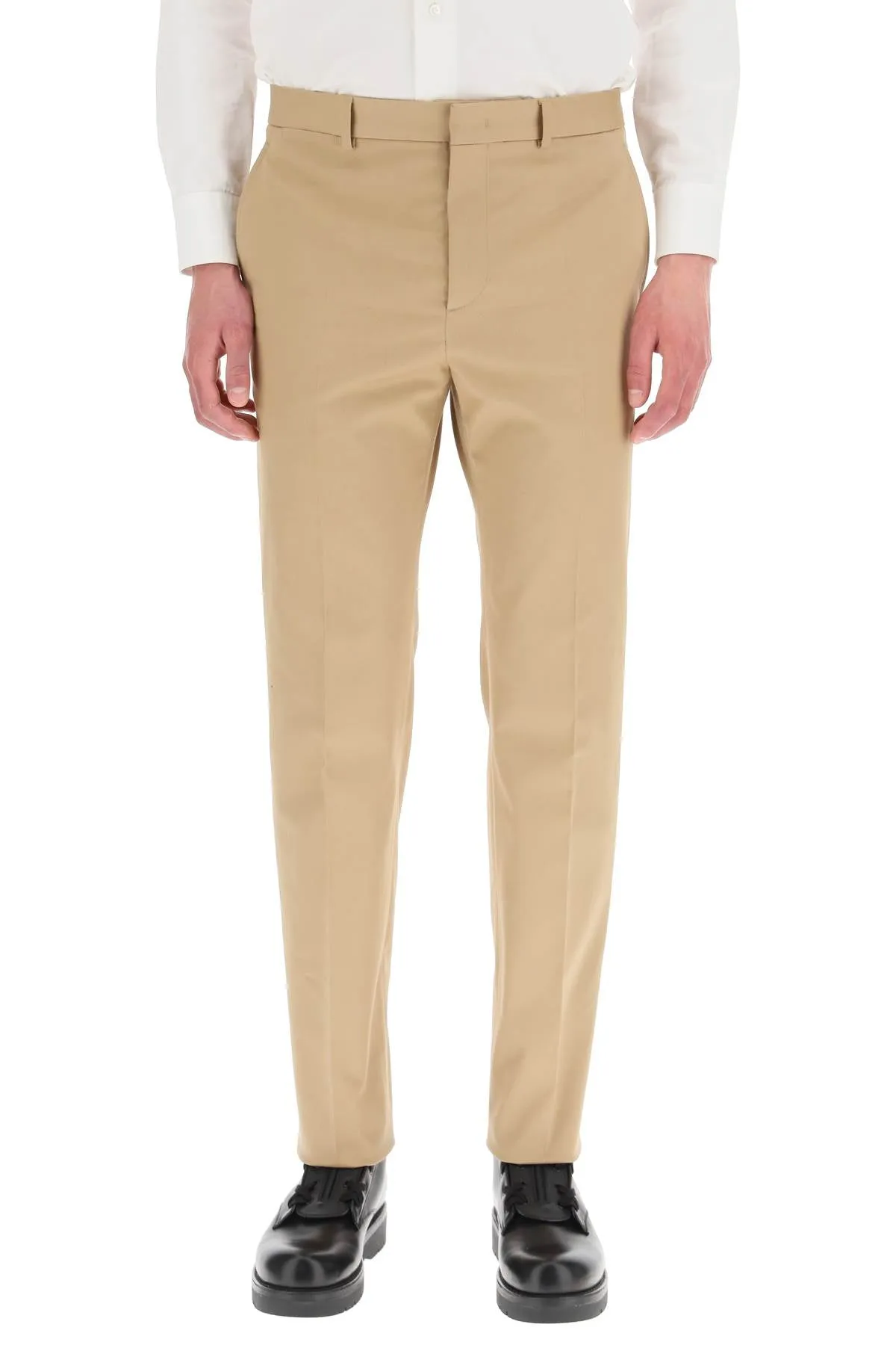 Valentino Slim Cut Straight Leg Trousers