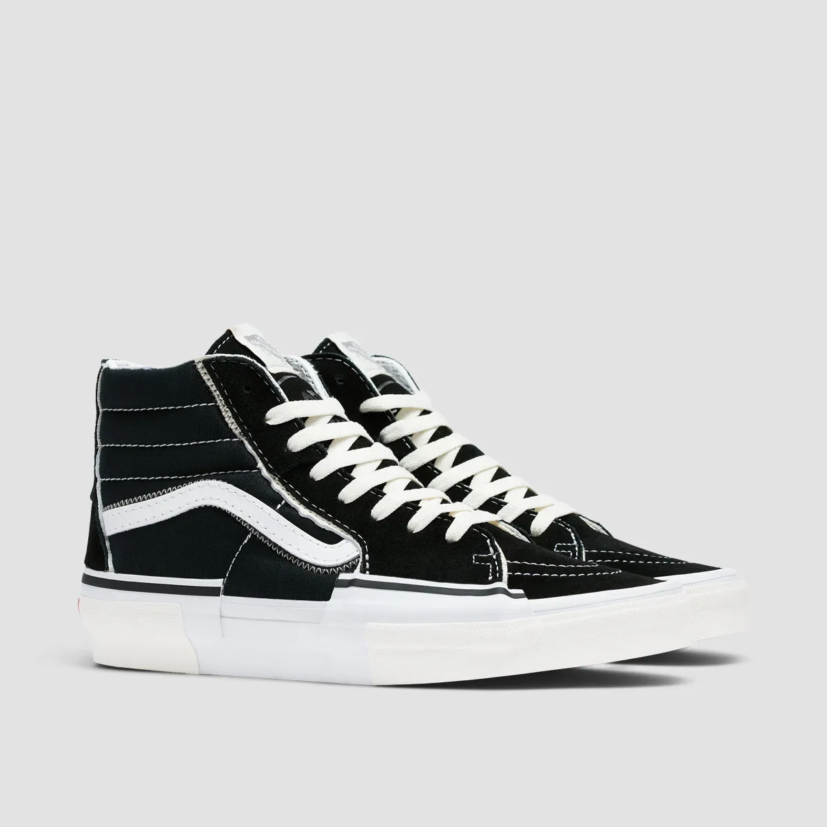 Vans SK8-Hi Reconstruct High Top Shoes - Black/True White