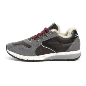 Voile Blanche Grey Lenny Hook Fur Sneaker