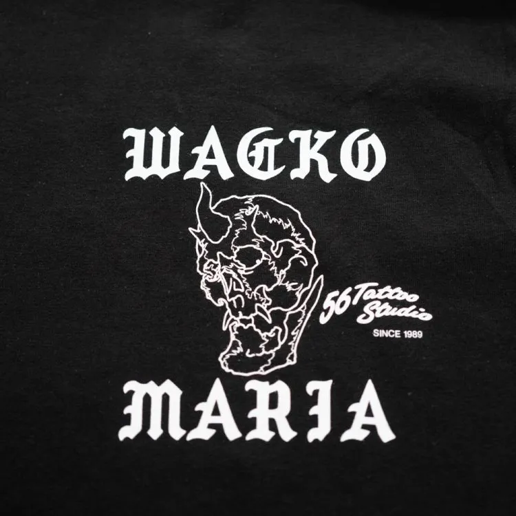 WACKO MARIA  |Crew Neck Pullovers Unisex Street Style Plain Cotton