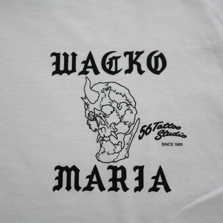 WACKO MARIA  |Crew Neck Pullovers Unisex Street Style Plain Cotton