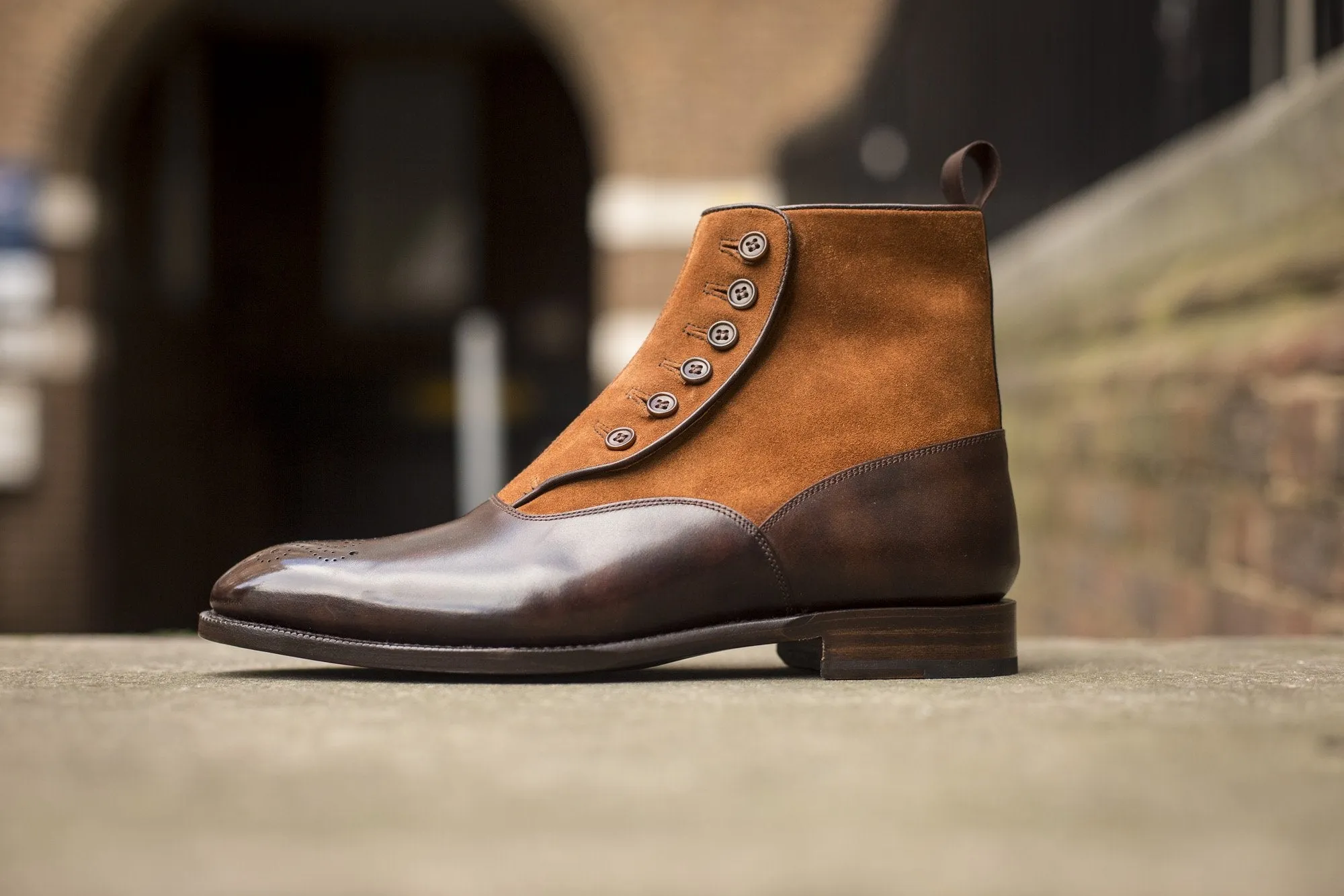 Westlake - MTO - Dark Brown Museum Calf / Tobacco Suede - NGT Last - Single Leather Sole