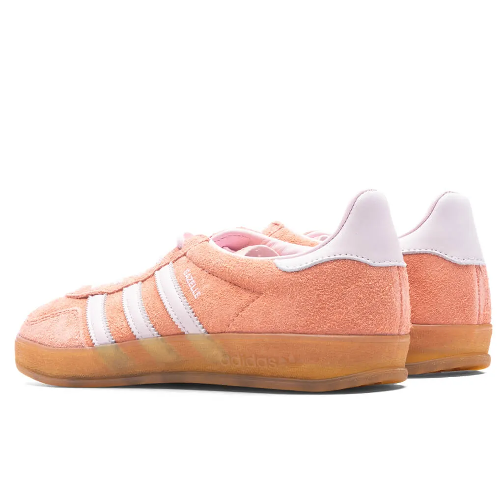 Women's Gazelle Indoor - Wonder Clay/Clear Pink/Gum