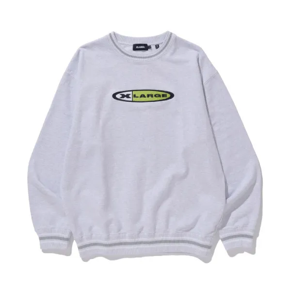 X-Large  |Crew Neck Pullovers Unisex Street Style Long Sleeves Plain