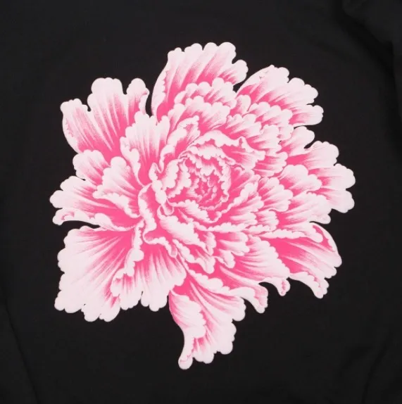 Y-3  |Crew Neck Pullovers Flower Patterns Street Style