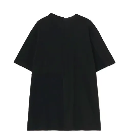 Yohji Yamamoto  |Pullovers Street Style U-Neck Plain Cotton Short Sleeves