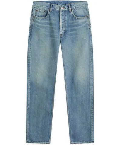 Yves Saint Laurent Men's Loose Straight Jeans