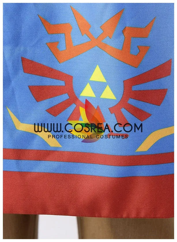 Zelda Hyrule Warriors Link Red Cosplay Costume