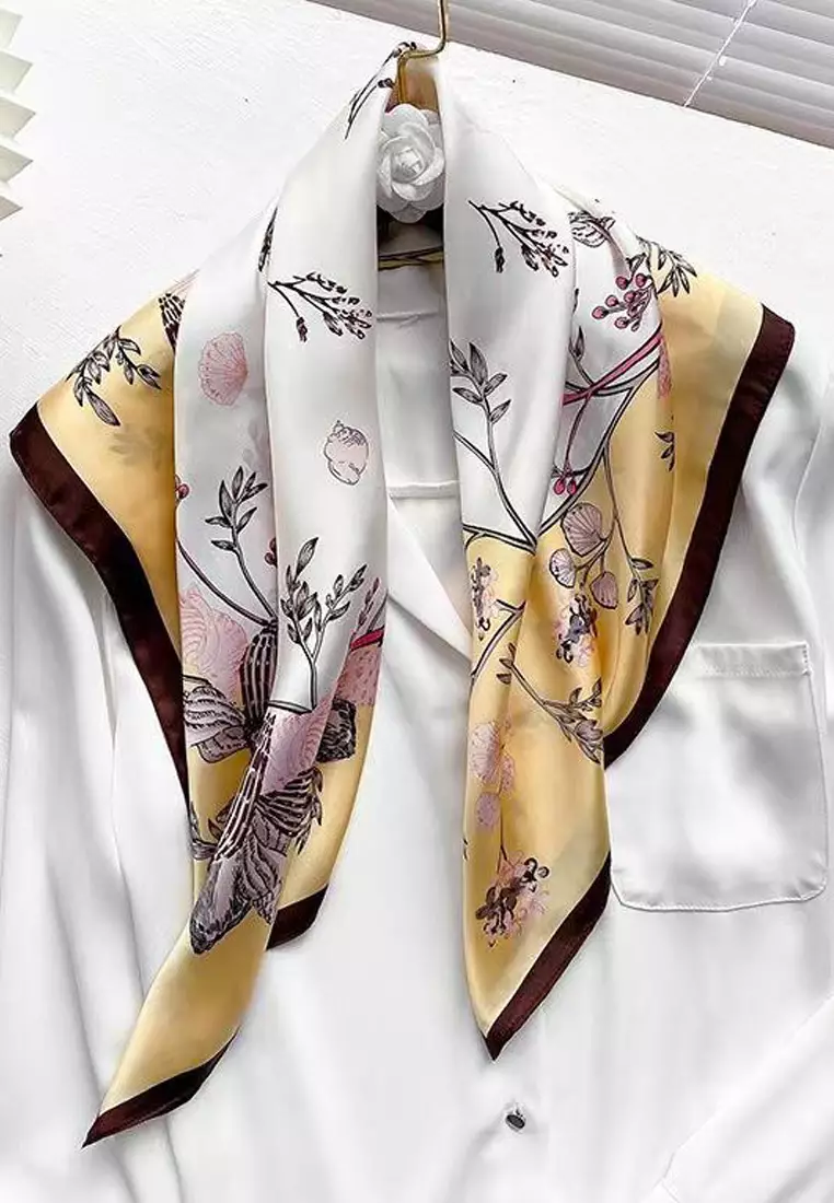 ZITIQUE Fashionable silk scarf